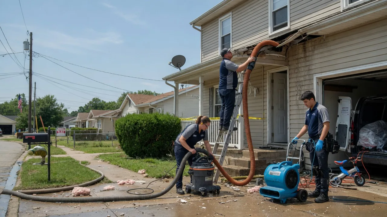 Water Damage Restoration in Denmark, TN near me